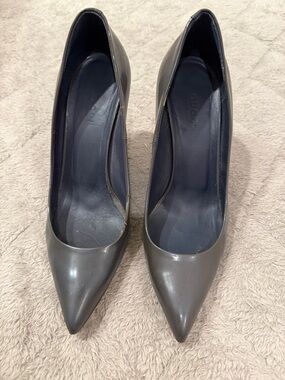 Gucci Bamboo Heel Patent Pumps